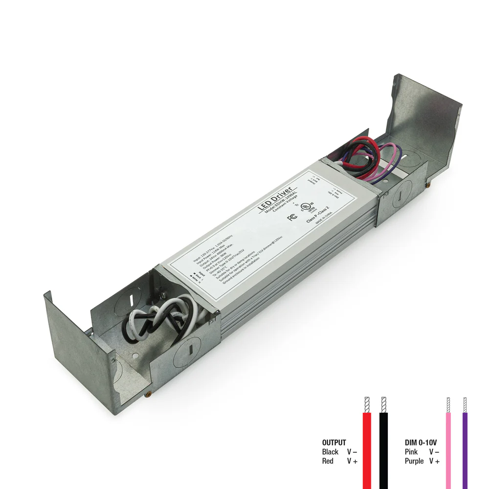 0-10V/Triac/ELV Dimmable Constant Voltage LED Driver 24V 4000mA 96W, EDHW-2496AL - Image 3