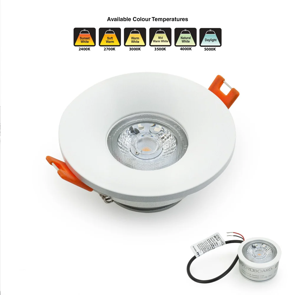 MTR-10B 12V Recessed LED Light Fixture, 2.5 inch Black - Image 6