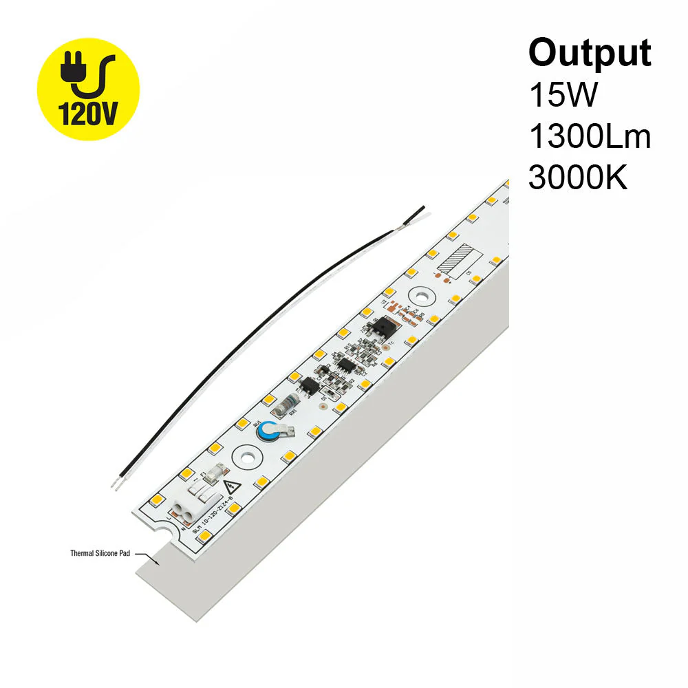 10 inch Slim ZEGA LED Module SLM 10-015W-930-120-S3-Z1B, 120V 15W 3000K(Warm White)