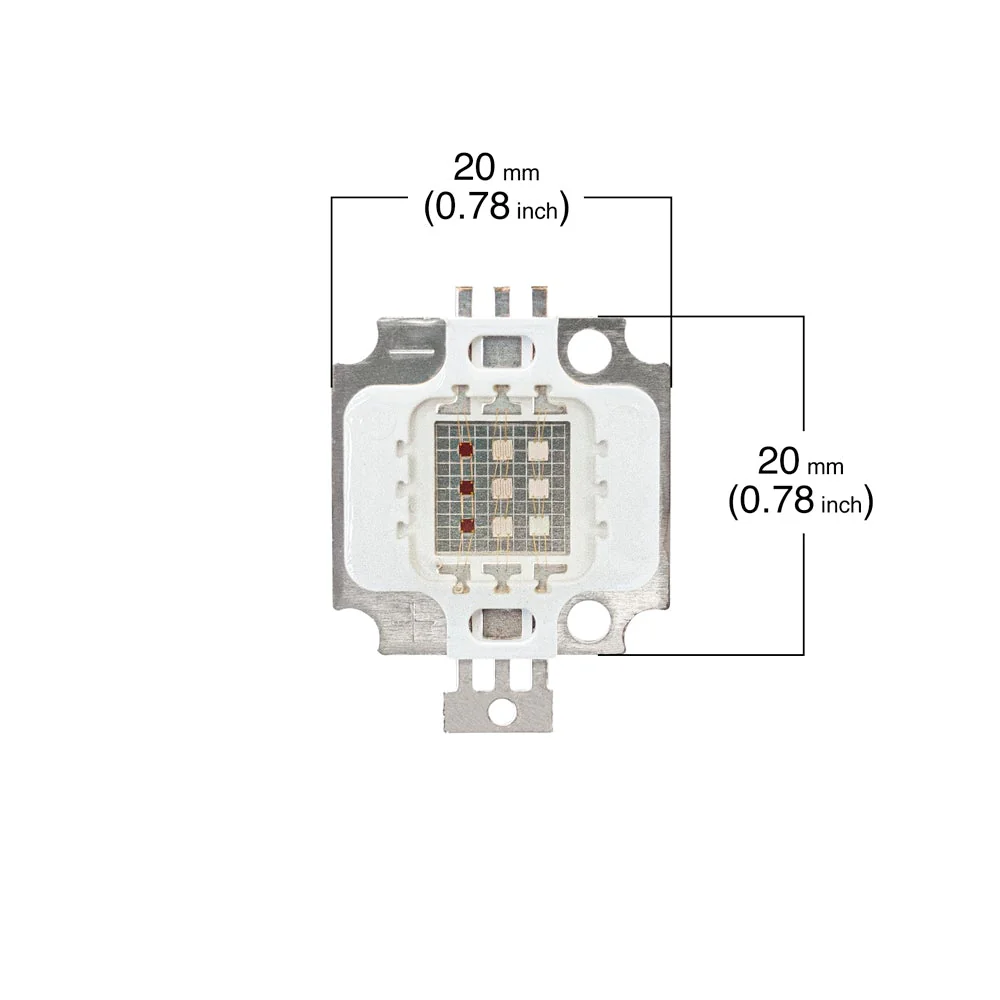 10W LED COB Chip Light RGB - Image 2