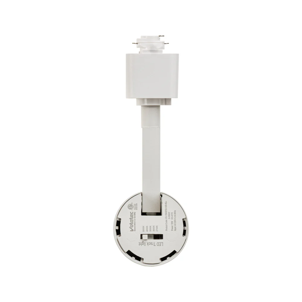 Votatec 10Watt White Track Light Head Triac Dimmable 120V 5CCT 36Degree - Image 3