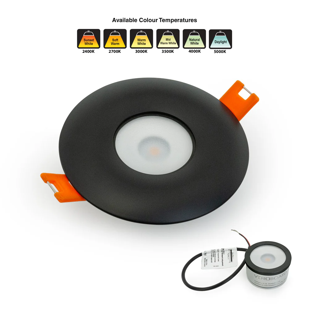 MTR-11B 12V LED Light Fixture, 2.5 inch Round Black - Image 5