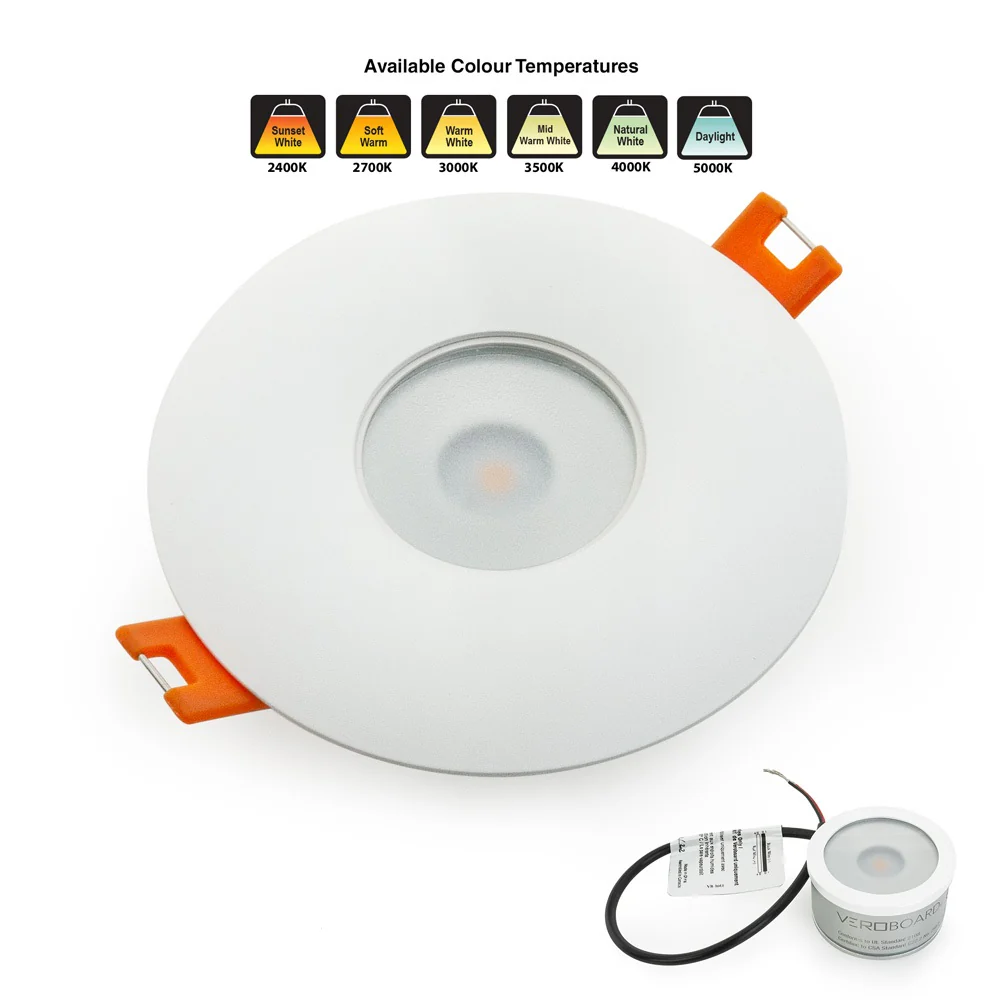 MTR-11W 12V Recessed LED Light Fixture, 2.5 inch Round White - Image 5