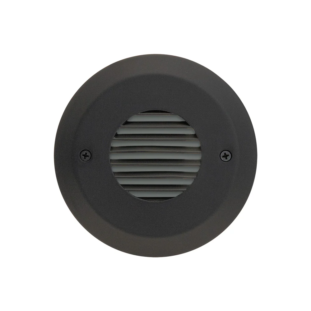 ALED-RD05HV Round Gang LED Step light, 100-240V 2.5W 3000K(Warm White) Black - Image 5