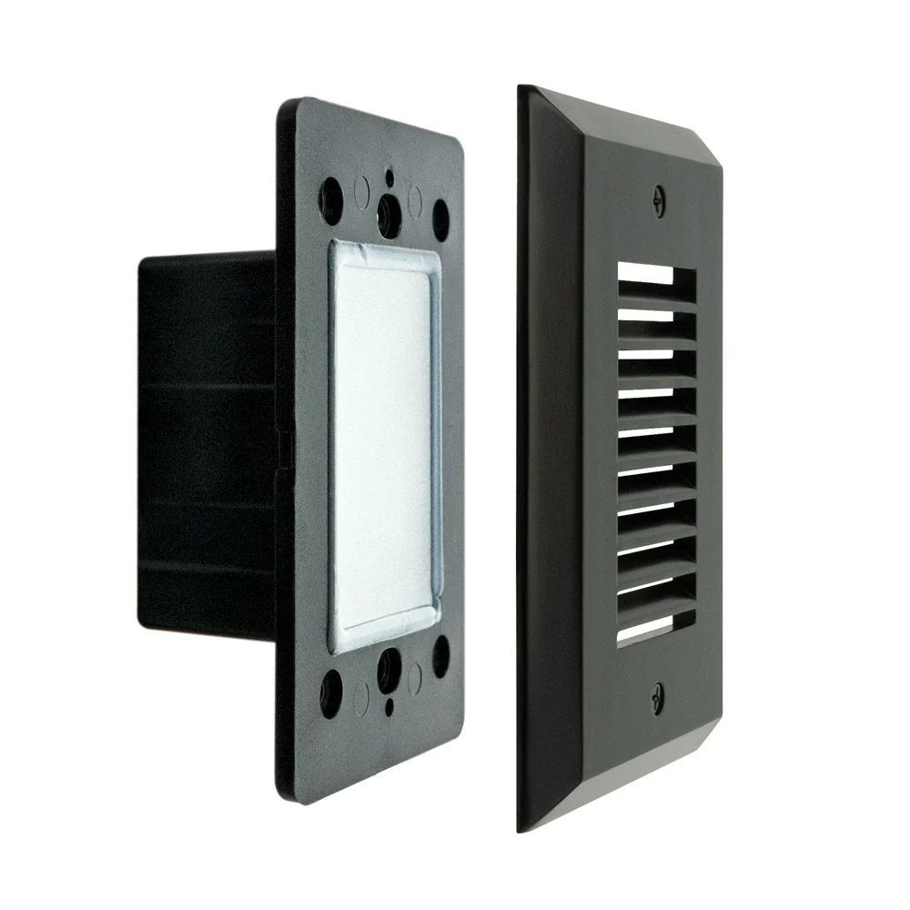Vertical RT05HV Single Gang LED Step light, 100-240V or 12V 2W 3000K(Warm White) - Image 5