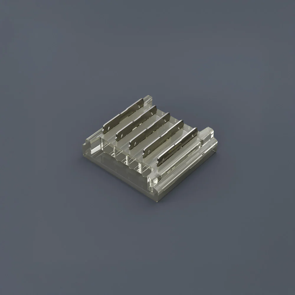 12mm LED Strip to Strip Connectors, 50RGBWBC-12mm-2S RGBW (Pack of 1)