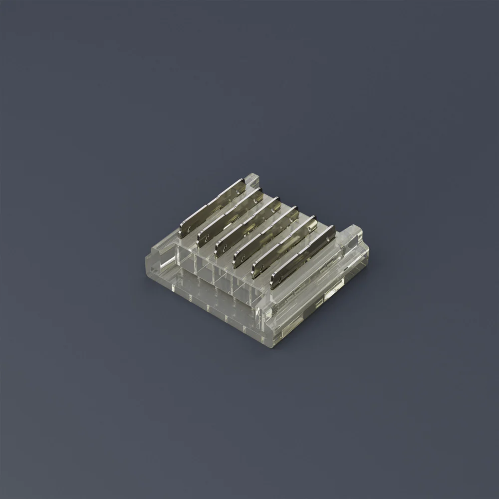 12mm LED Strip to Strip Connectors, 50RGBWWBC-12mm-2S RGBWW (Pack of 1)