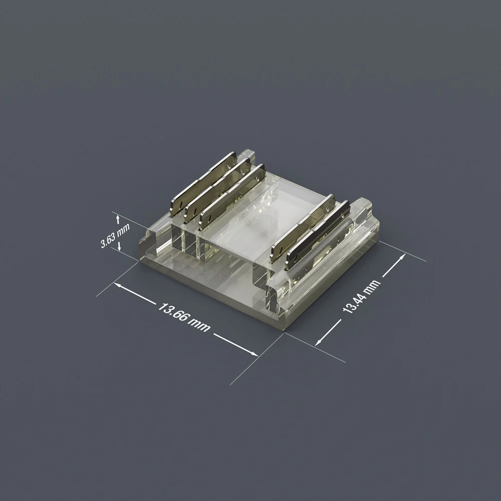 12mm RGBW Beetle connector Strip to Strip for COB strips (Pack of 1) - Image 2