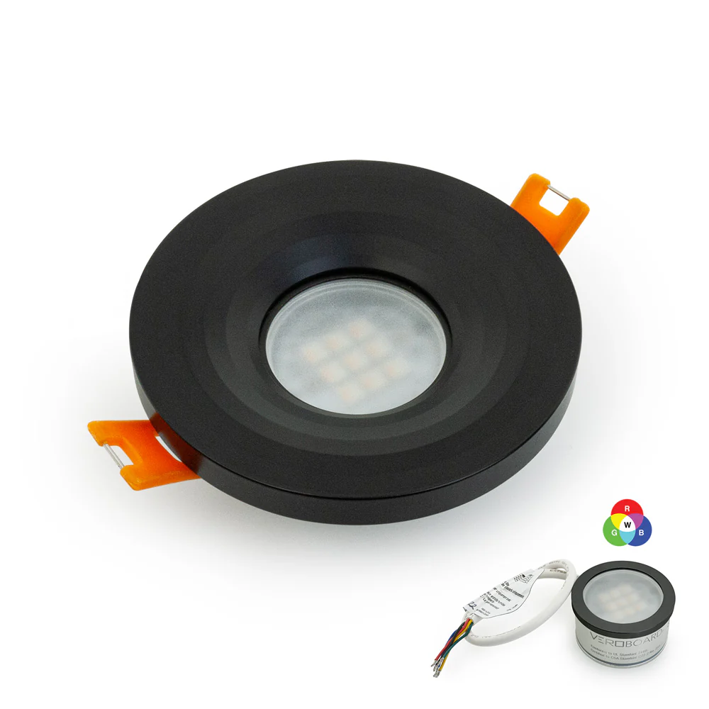 MTR-13B 12V Recessed LED Light Fixture, 2.5 inch Round Black - Image 7