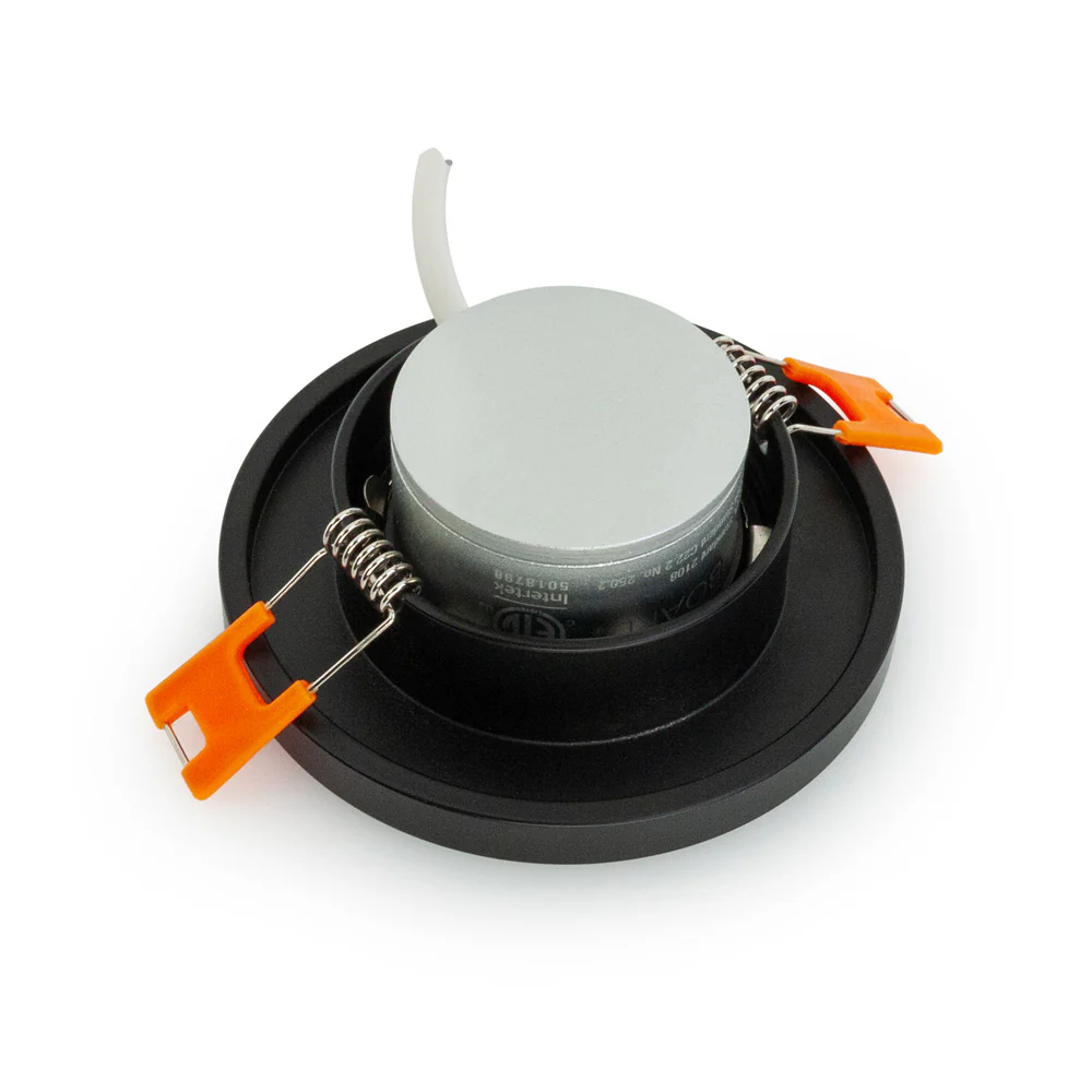 MTR-13B 12V Recessed LED Light Fixture, 2.5 inch Round Black - Image 8