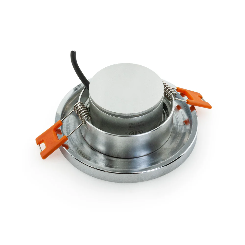 MTR-13C 12V Recessed LED Light Fixture, 2.5 inch Round Chrome - Image 7