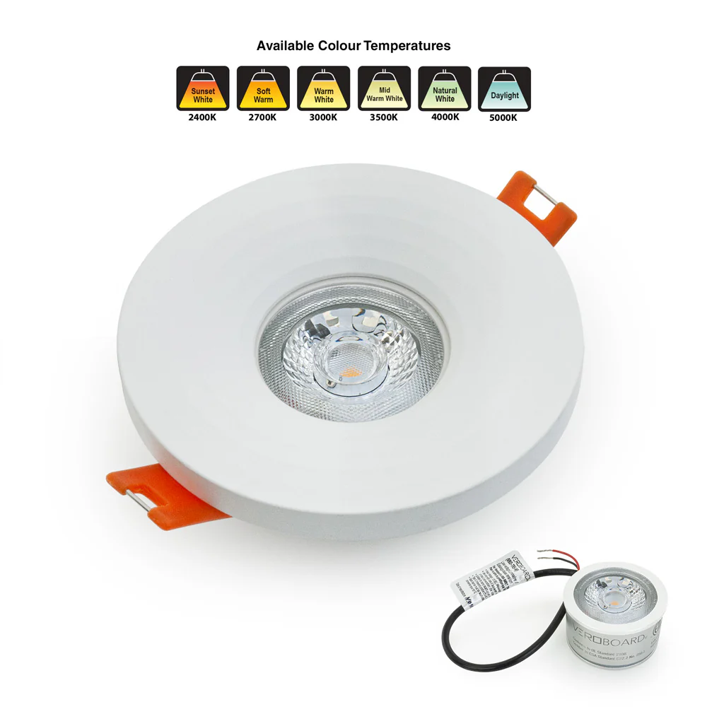 MTR-13W 12V Recessed LED Light Fixture, 2.5 inch Round White - Image 6