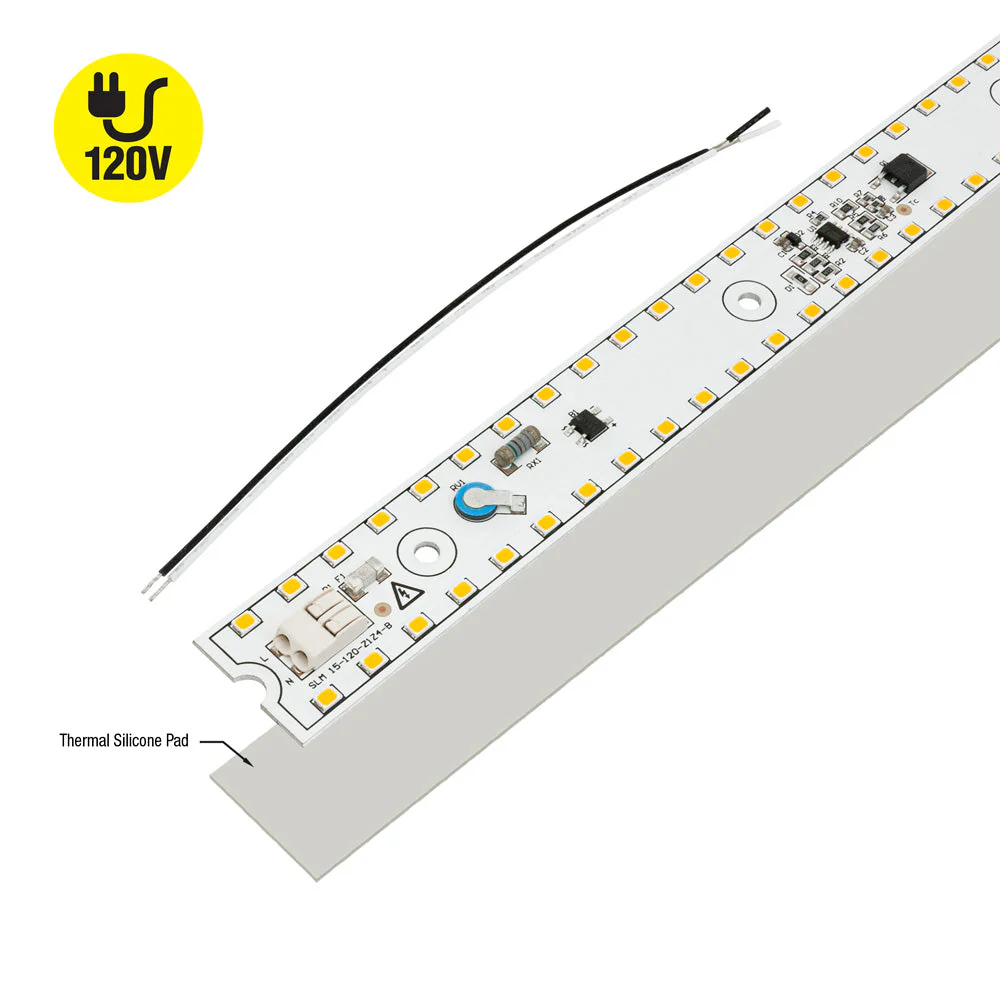 15 inch Slim ZEGA LED Module SLM 15-018W-930-120-S3-Z1B, 120V 18W 3000K(Warm White) - Image 5
