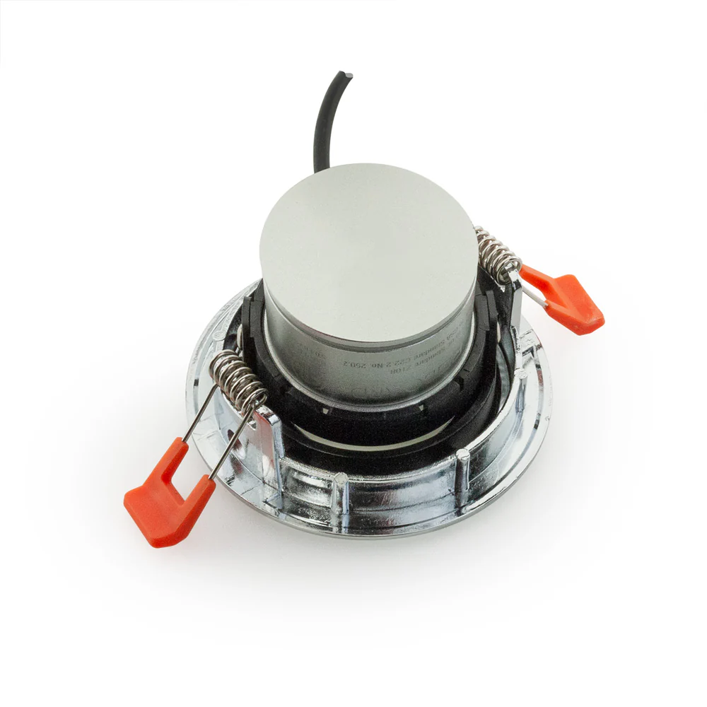 MTR-16C 12V Recessed LED Light Fixture, 3 inch Round Chrome - Image 8