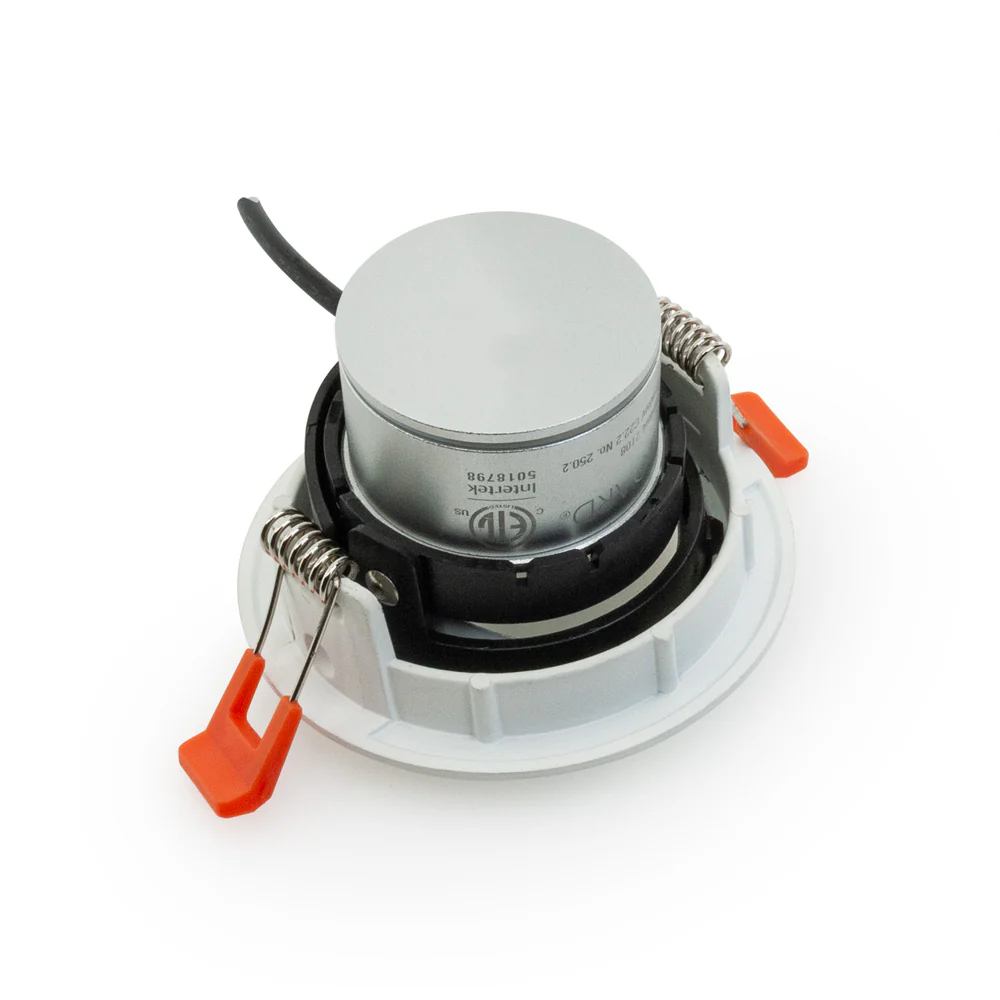 MTR-16W 12V Recessed LED Light Fixture, 3 inch Round White - Image 8