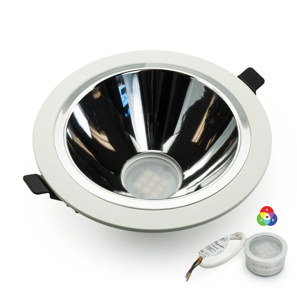MTR-17C 12V Recessed LED Light Fixture, 5 inch Round Polished Chrome - Image 7