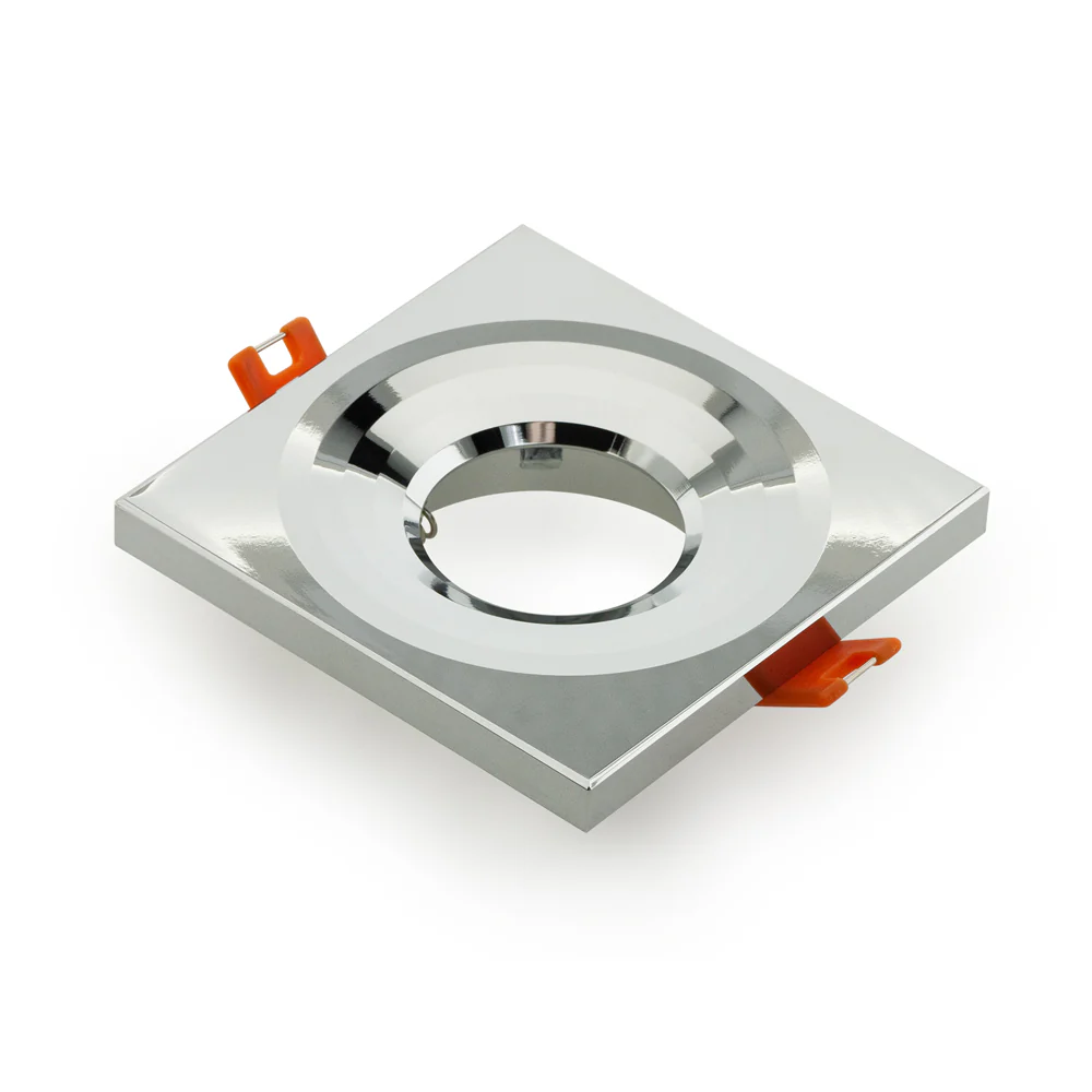 MTR-1C 12V Recessed LED Light Fixture, 2.5 inch Square Chrome - Image 3