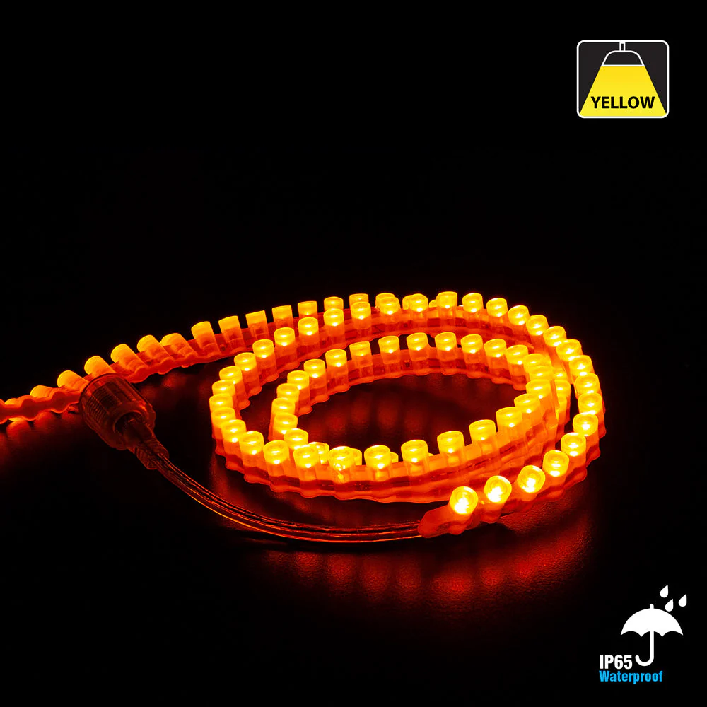 1M(3.2ft) Great Wall DIP F5 Chip Outdoor LED Strip Light GW, 12V 2.5(w/ft) CCT(Green, Red, Blue, Yellow) - Image 6