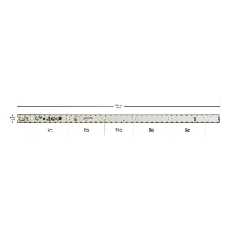 22 inch Slim ZEGA LED Module SLM 22-018W-930-120-S3-Z1B, 120V 18W 3000K(Warm White) - Image 2