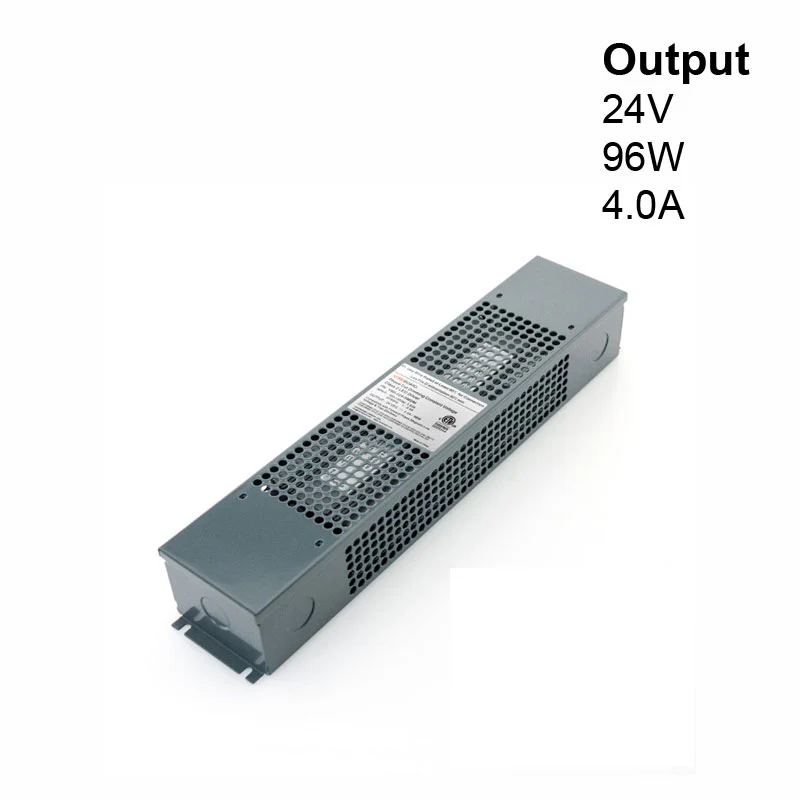VBD-024-096DM Triac Dimmable Constant Voltage LED Driver, 24V 4A 96W