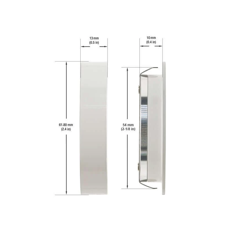 2R25-1224V-6CCT-White Round Cabinet Light 12-24V 2.7W selectable 6CCT - Image 2