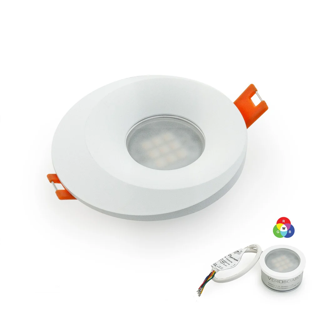 MTR-2W 12V Recessed LED Light Fixture, 2.5 inch Round White - Image 7