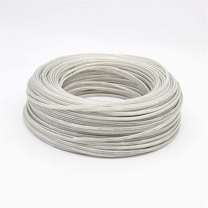3 conductor Transparent Cable AWG18 20ft(6meter) - Image 2