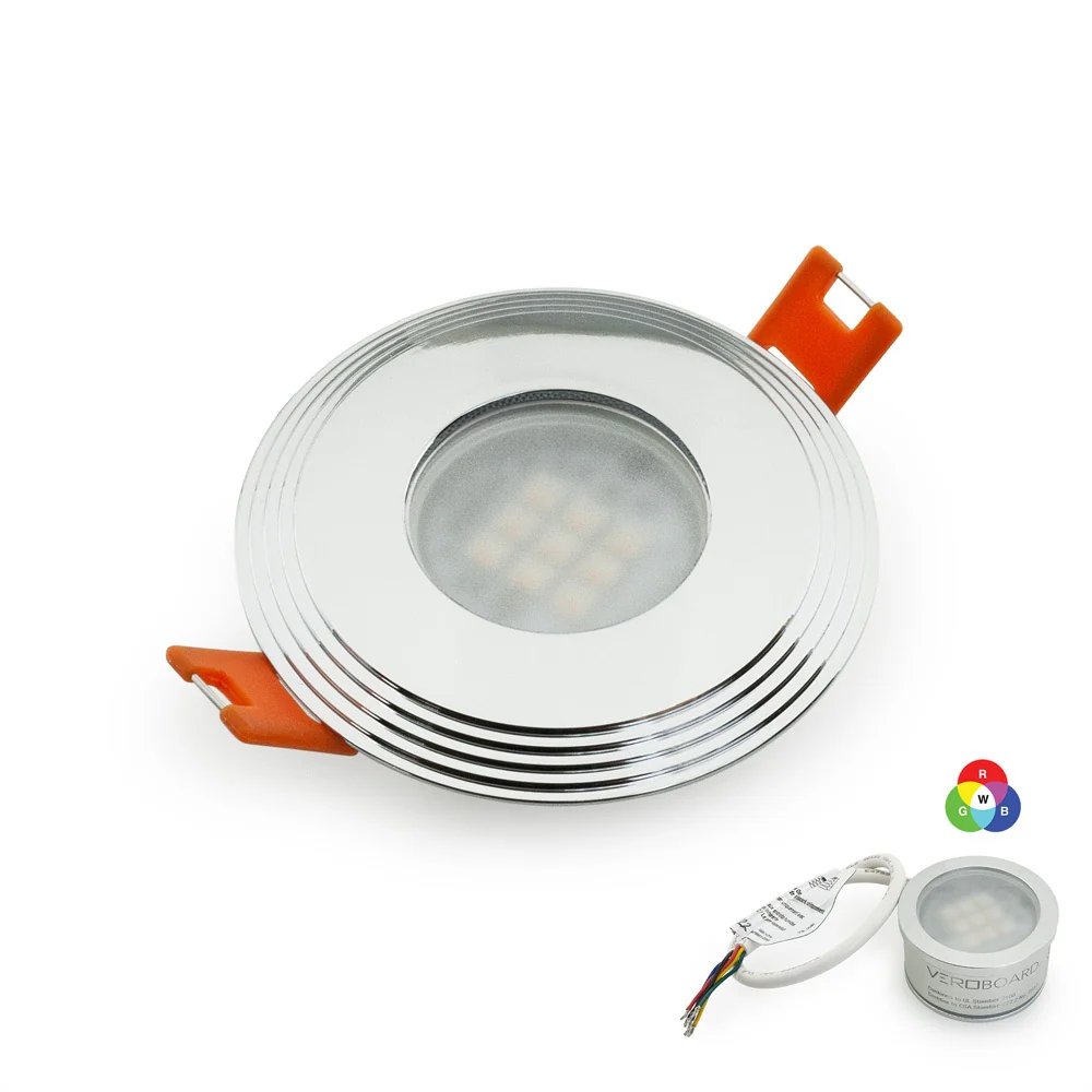MTR-3C 12V Recessed LED Light Fixture, 2.5 inch Round Chrome - Image 7