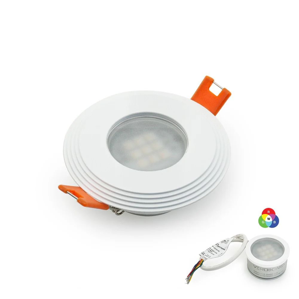 MTR-3W 12V Recessed LED Light Fixture, 2.5 inch Round White - Image 7