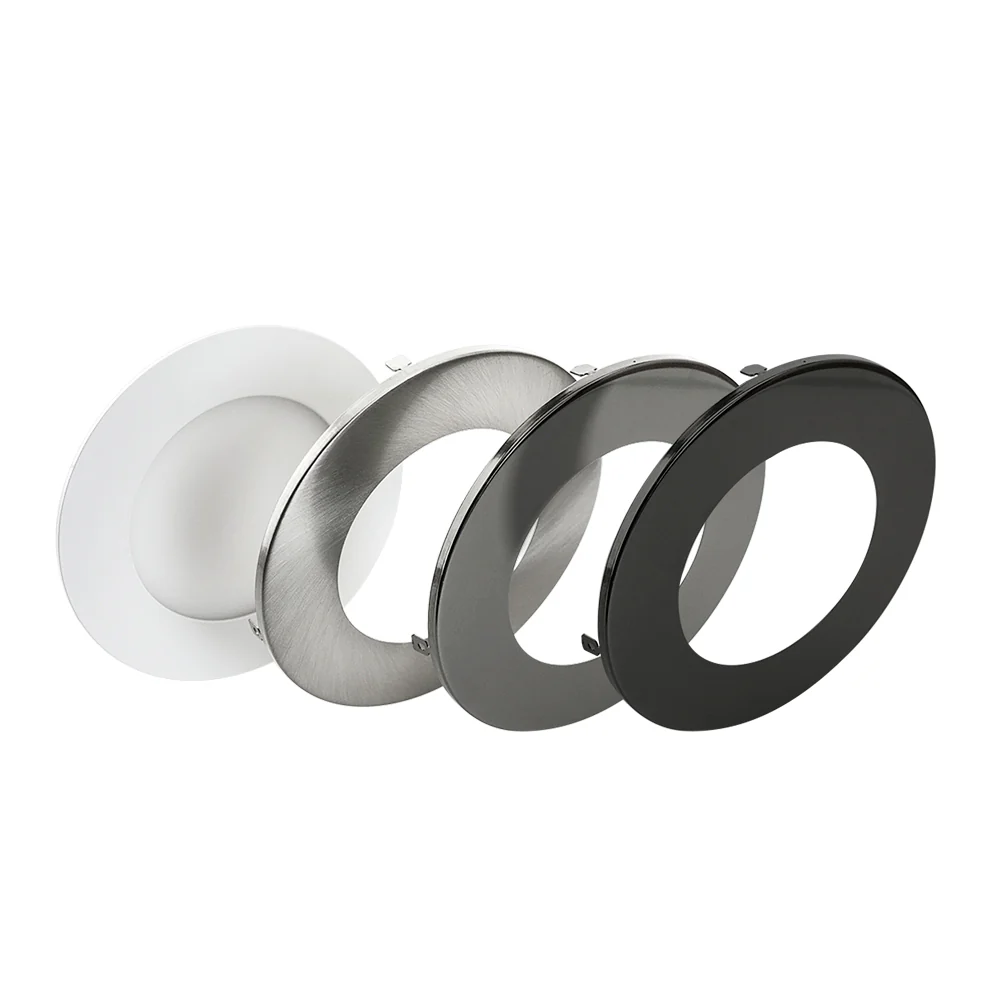 4 inch flat Round Panel light with FT6 rated wire, 12~36V 9W 5CCT(2.7K, 3K, 3.5K, 4K, 5K) - Image 9