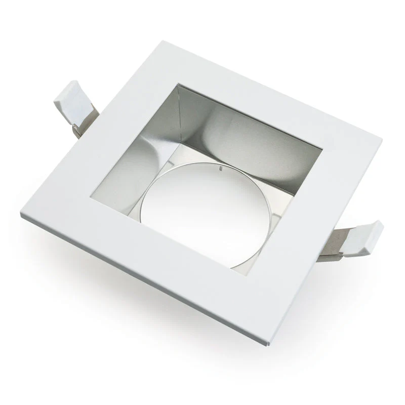 4 inch Dimmable Commercial Recessed LED Downlight / Ceiling Light with Reflector Square Trim, 120-347V 20W - Image 5