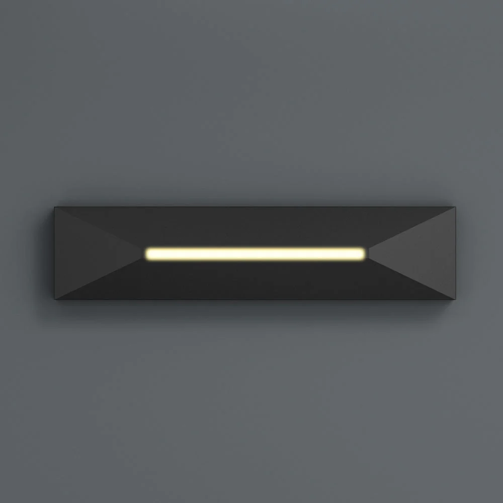 4 inch Linear Step Light 24V 0.6W CCT(2.7K, 3K, 3.5K, 4K, 5K) Black - Image 4