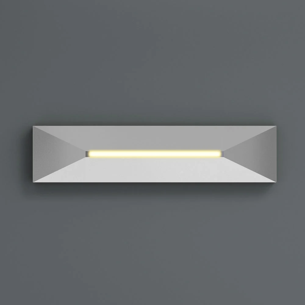 4 inch Linear Step Light 24V 0.6W CCT(2.7K, 3K, 3.5K, 4K, 5K) Silver Grey - Image 3