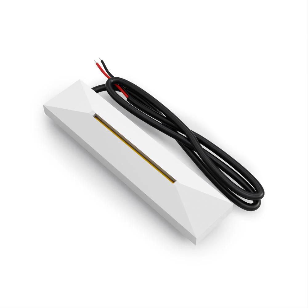 4 inch Linear Step Light 24V 0.6W CCT(2.7K, 3K, 3.5K, 4K, 5K) White - Image 4