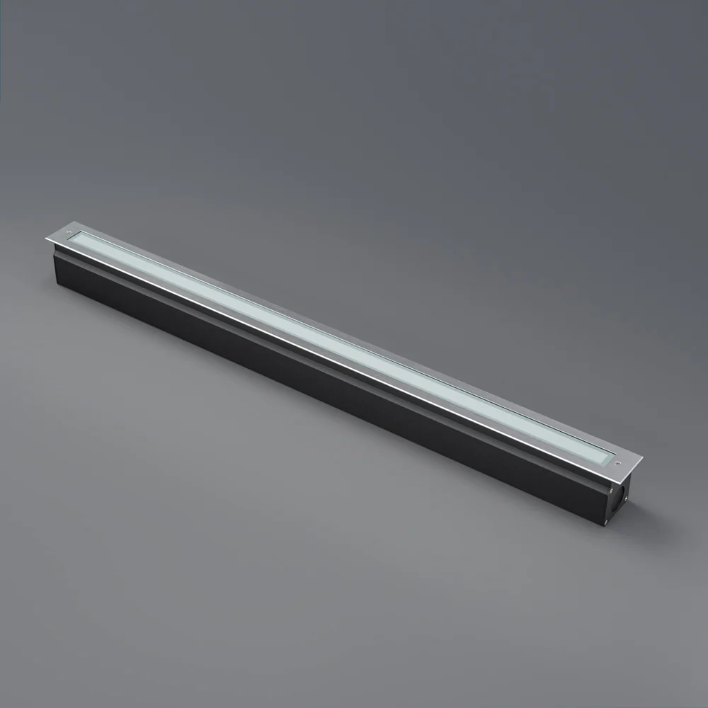 40-inch Outdoor Linear Recessed LED Inground Light 24V 26.5W 3000K, I-LIN-4F-30-24V-3K - Image 3