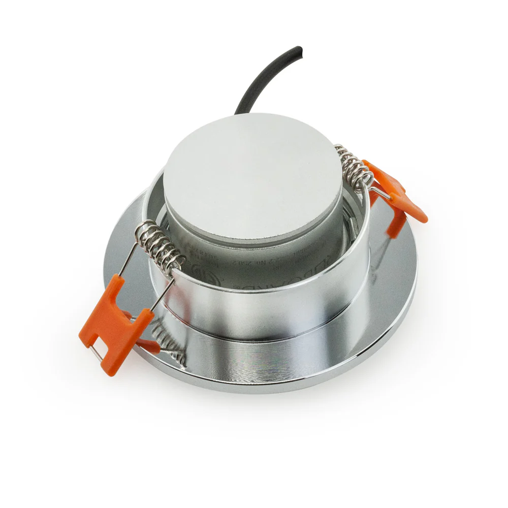 MTR-4C 12V Recessed LED Light Fixture, 2.5 inch Round Chrome - Image 8