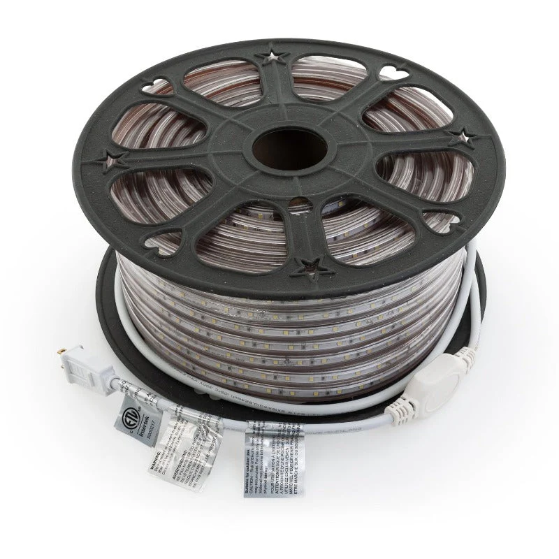 50M(164ft) Outdoor LED Strip Light 2835, High Voltage LED Strip Light with Power Plug, 120V 2(w/ft) 200(Lm/ft) CCT(3K, 6K) - Image 5