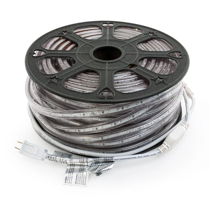 50M(164ft) Outdoor LED Strip Light 2835, High Voltage LED Strip Light with Power Plug, 120V 2(w/ft) Blue - Image 4