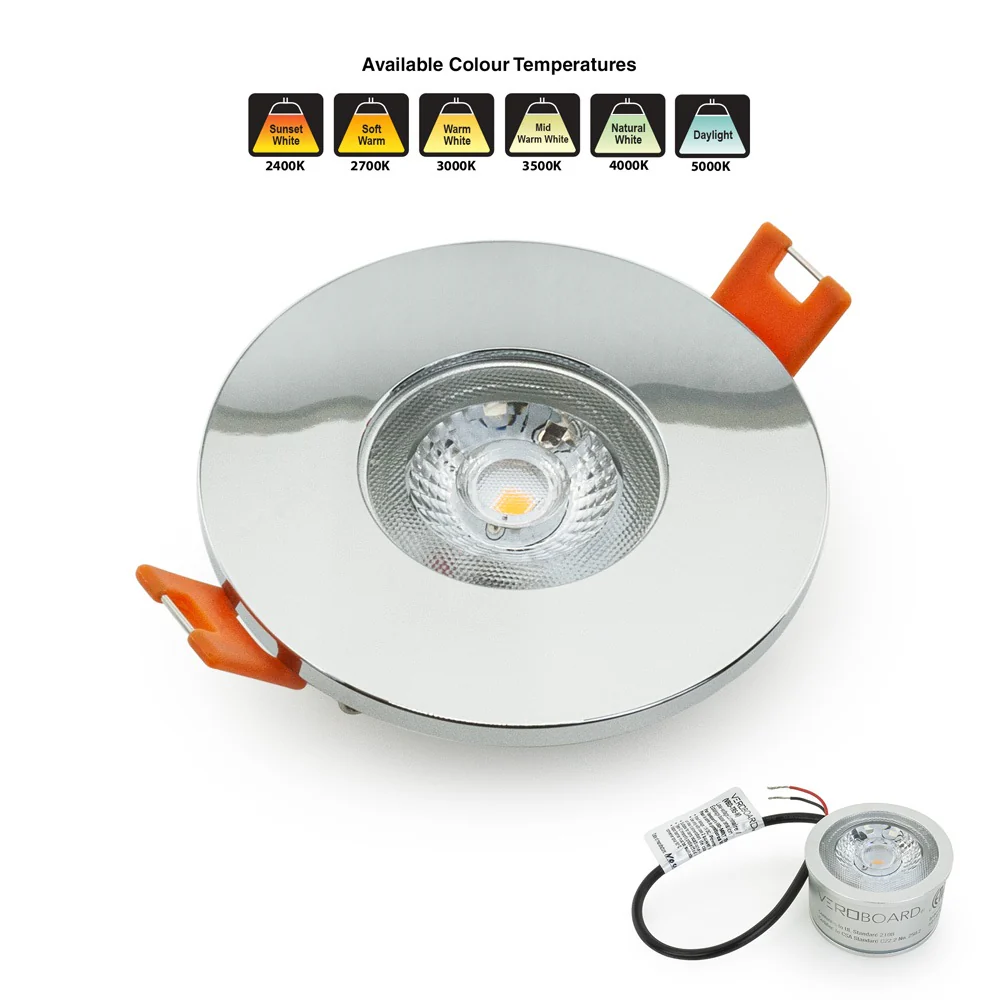 MTR-5C 12V Recessed LED Light Fixture, 2.5 inch Round Chrome - Image 6
