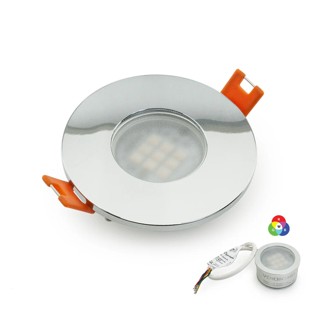 MTR-5C 12V Recessed LED Light Fixture, 2.5 inch Round Chrome - Image 7