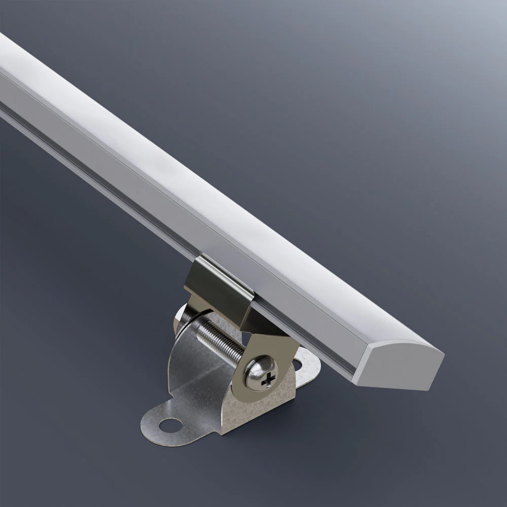 S55-DRGB-5 Linear Fixture with Addressable (Digital) RGB LED Strip, 12V 5ft - Image 3