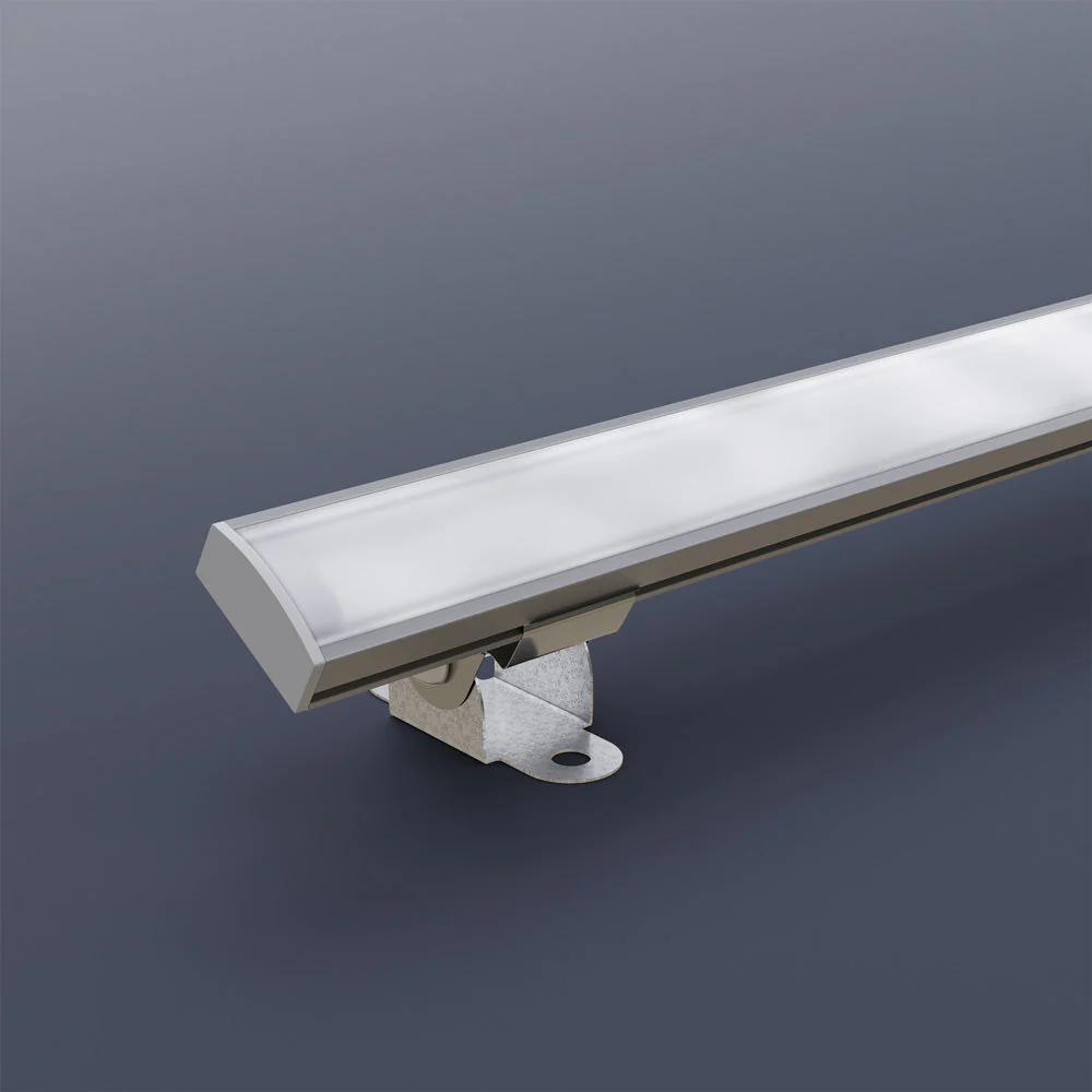 S55-DRGB-5 Linear Fixture with Addressable (Digital) RGB LED Strip, 12V 5ft - Image 4