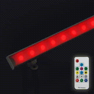 S55-DRGB-5 Linear Fixture with Addressable (Digital) RGB LED Strip, 12V 5ft - Image 5