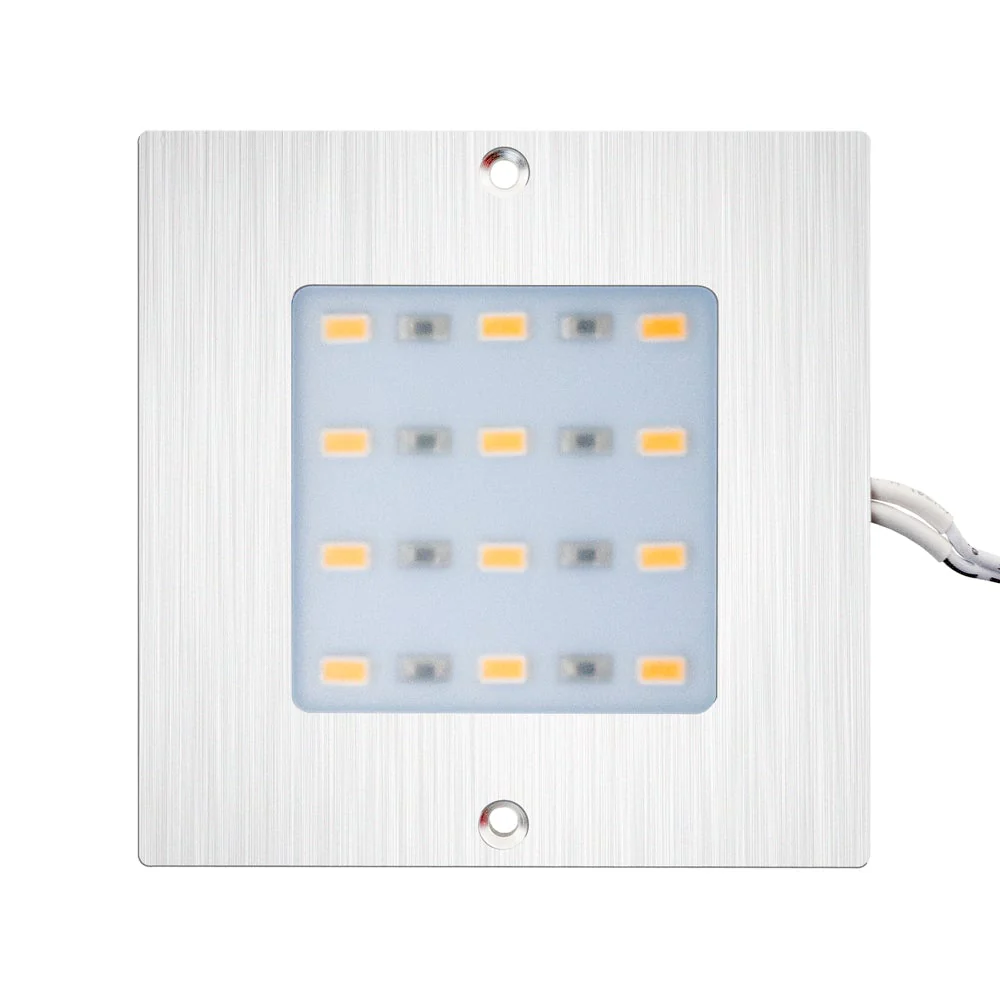 5W LED Square Ultrathin Cabinet Light Surface Mounted 3000K(Warm White) - Image 3
