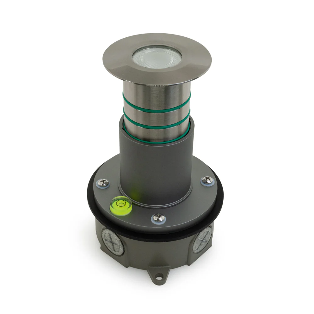 Round Inground Light with Concrete box, 5W 12VDC 3000K(Warm White) - Image 4