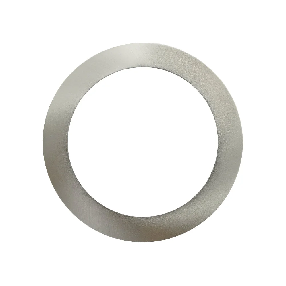 6 Inch Changeable Trim-Nickel Brush, for 6 inch LED Flat Panel Light