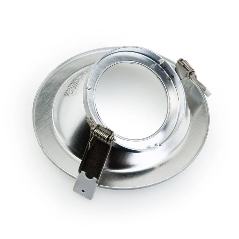 6 inch Dimmable Commercial Recessed LED Downlight / Ceiling Light Sloped Ceiling Reflector Round Trim, 120-347V 20W - Image 5