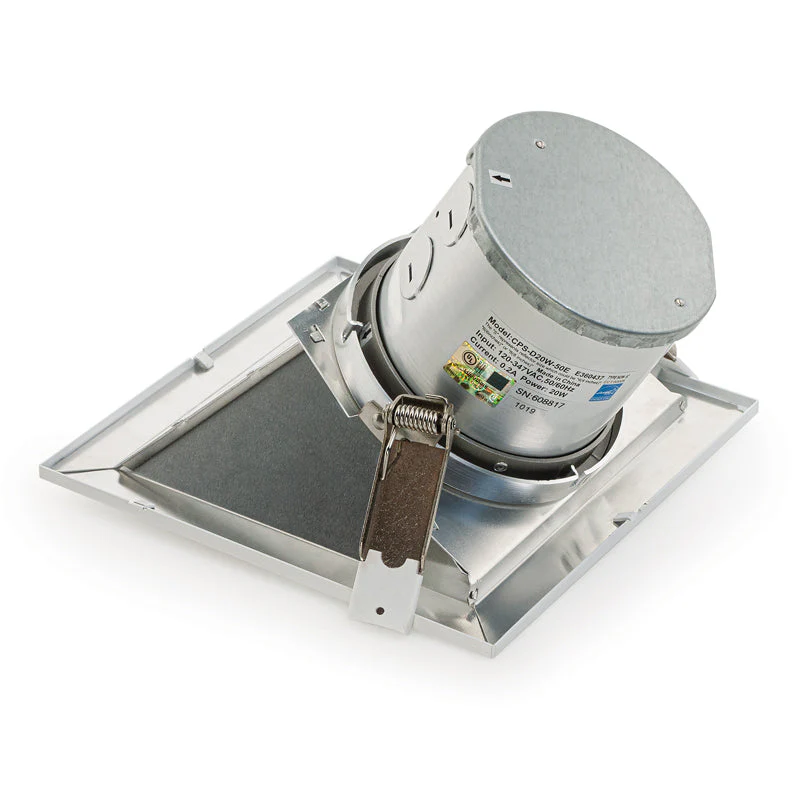6 inch Dimmable Commercial Recessed LED Downlight / Ceiling Light with Sloped Ceiling Reflector Square Trim, 120-347V 20W - Image 4