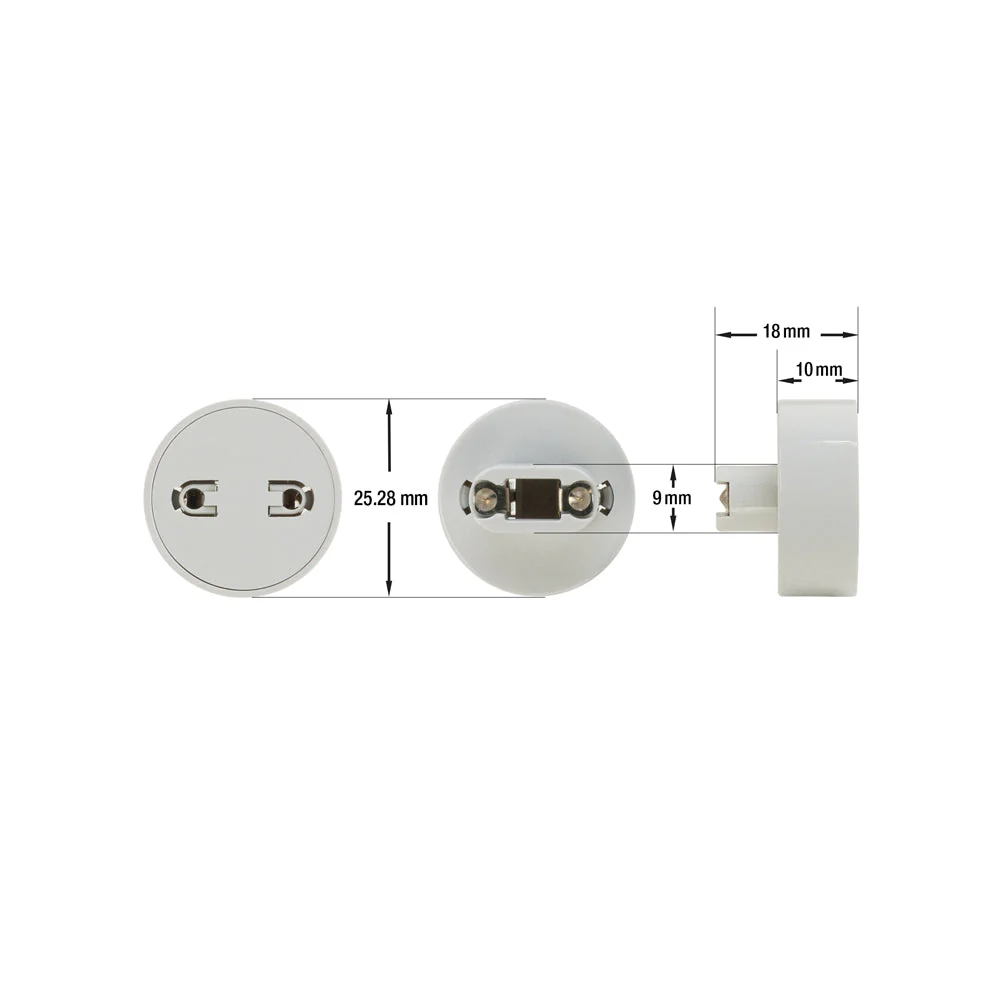 R17D 8ft T8 Tube Connector (1 Pair) - Image 2