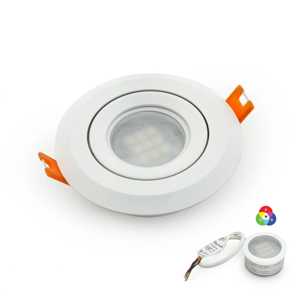 MTR-6W 12V Recessed LED Light Fixture, 3 inch Round White - Image 8